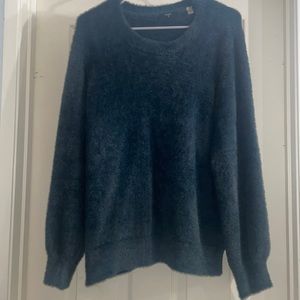 Dark bottle green Tahari sweater